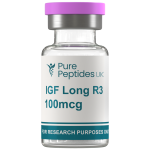 Buy IGF-1 LR3 (100 mcg) – Long R3 Insulin-Like Growth Factor Analogue | Pure Peptides UK