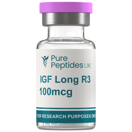 Buy IGF-1 LR3 (100 mcg) – Long R3 Insulin-Like Growth Factor Analogue | Pure Peptides UK