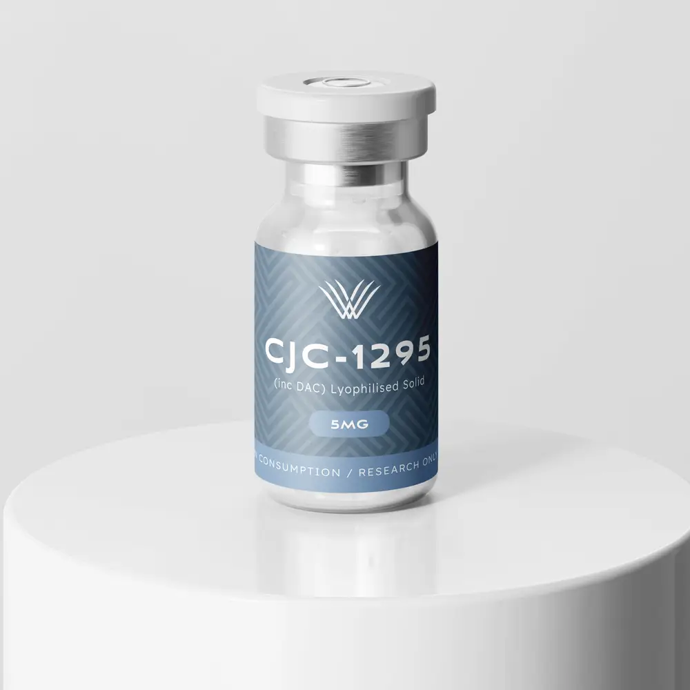 CJC-1295 with DAC (5 mg) – Long-Acting GHRH Analogue | Wolverine Peptides CJC-1295 with DAC (5 mg) – Long-Acting GHRH Analogue | Wolverine Peptides