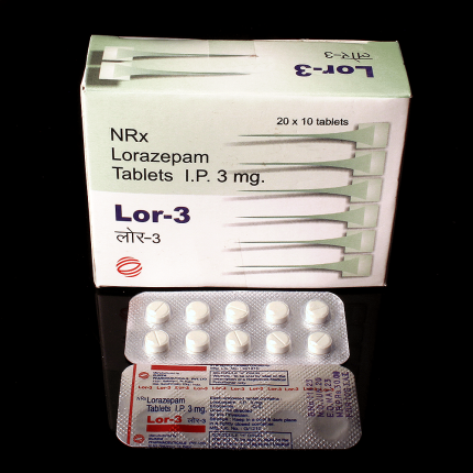 Lorazepam 3mg Tablets