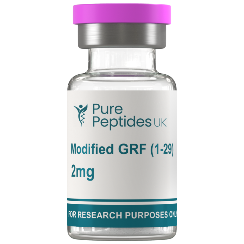 Modified GRF (1-29) – Growth Hormone Research Peptide | Pure Peptides UK