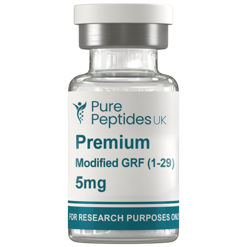 Premium Mod-GRF 5 mg – Modified GRF (1-29) / CJC-1295 without DAC | Pure Peptides UK