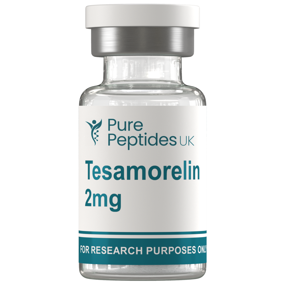 Tesamorelin 2mg Growth Hormone Regulation Peptide | Pure Peptides UK Tesamorelin 2mg Growth Hormone Regulation Peptide | Pure Peptides UK