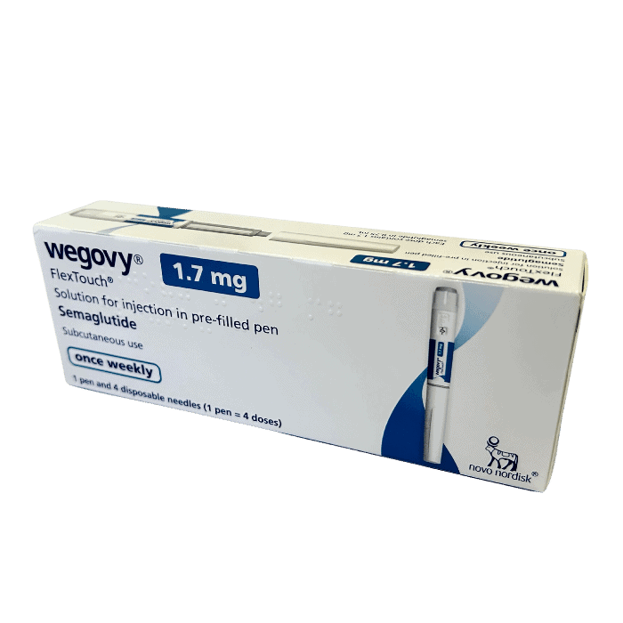 Wegovy 1.7mg 1 Pre-Filled Pen With 4 Doses